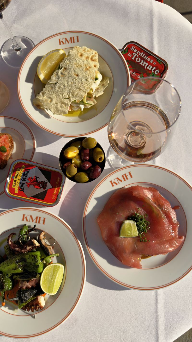 Aperitif, aufgedeckt