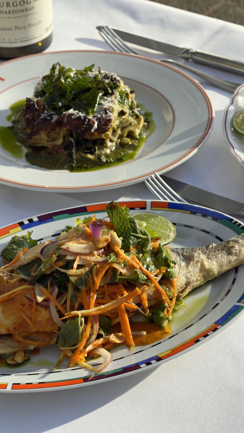 Fisch und Beilage