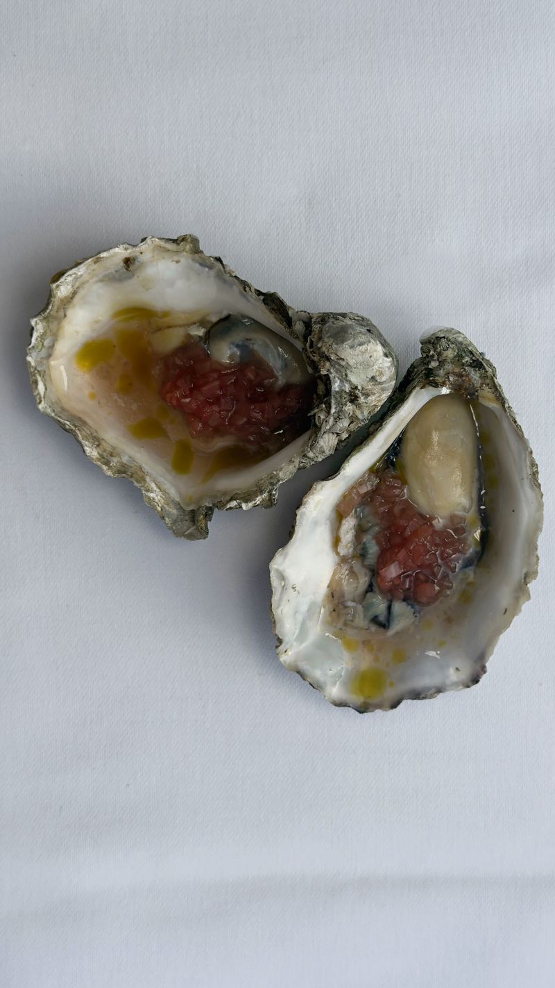 Austern mit Mignonette