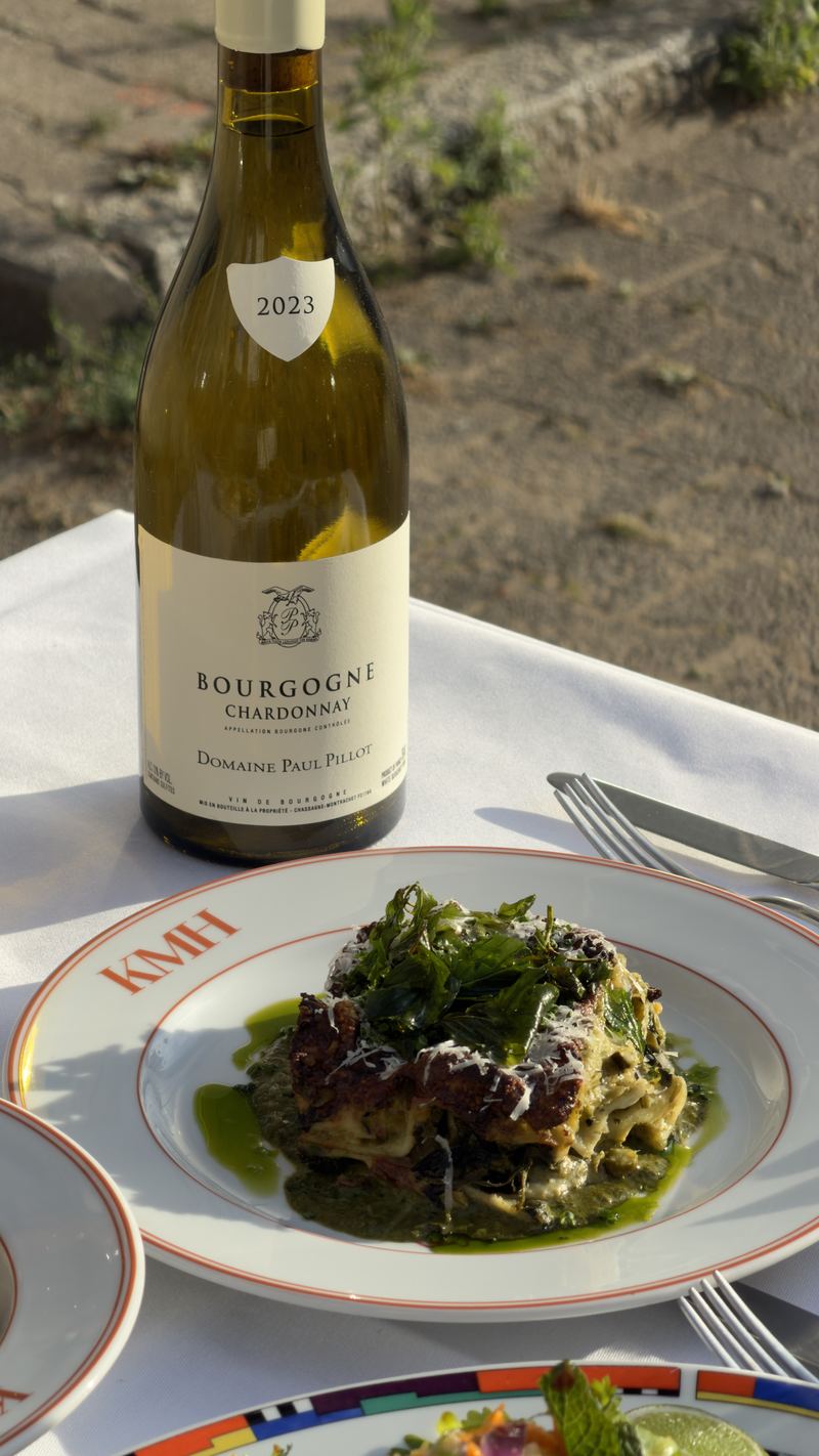 Bourgogne und Pasta